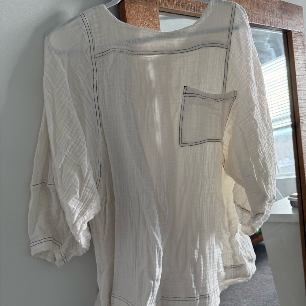 Free People Fernanda Tunic - White